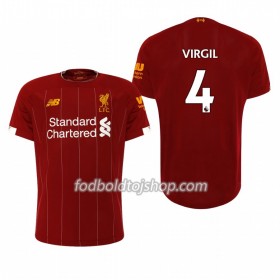 Liverpool Virgil van Dijk 4 Hjemmebanetrøje 2019-20 S/S